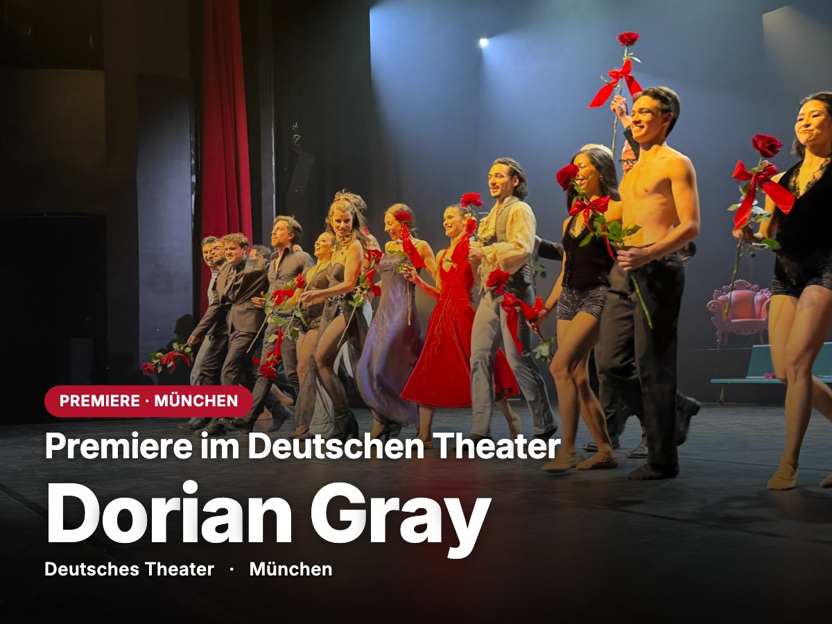 Premiere von „Dorian Gray“ mit der Enrique Gasa Valga-Dance Company (©Foto: Martin Schmitz)